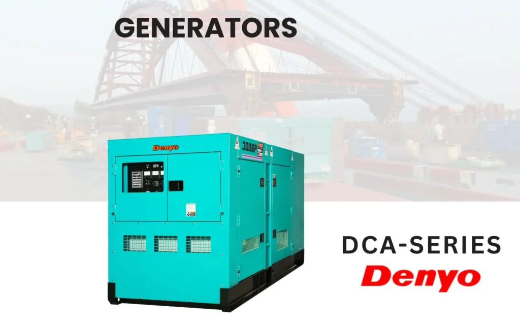 GENERATORS denyo DCA series skymaster