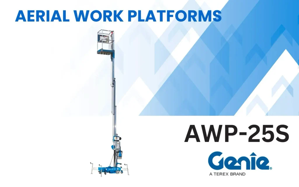 personal lift genie mobile vertical personal lifts AWP 25S