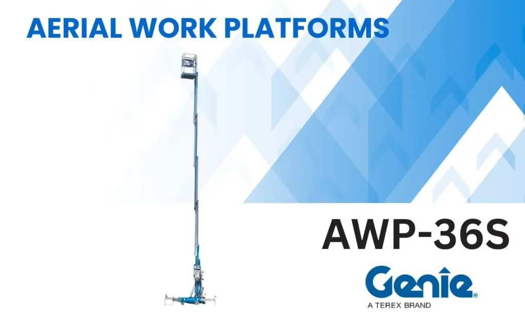 personal lift genie mobile vertical personal lifts AWP 36S