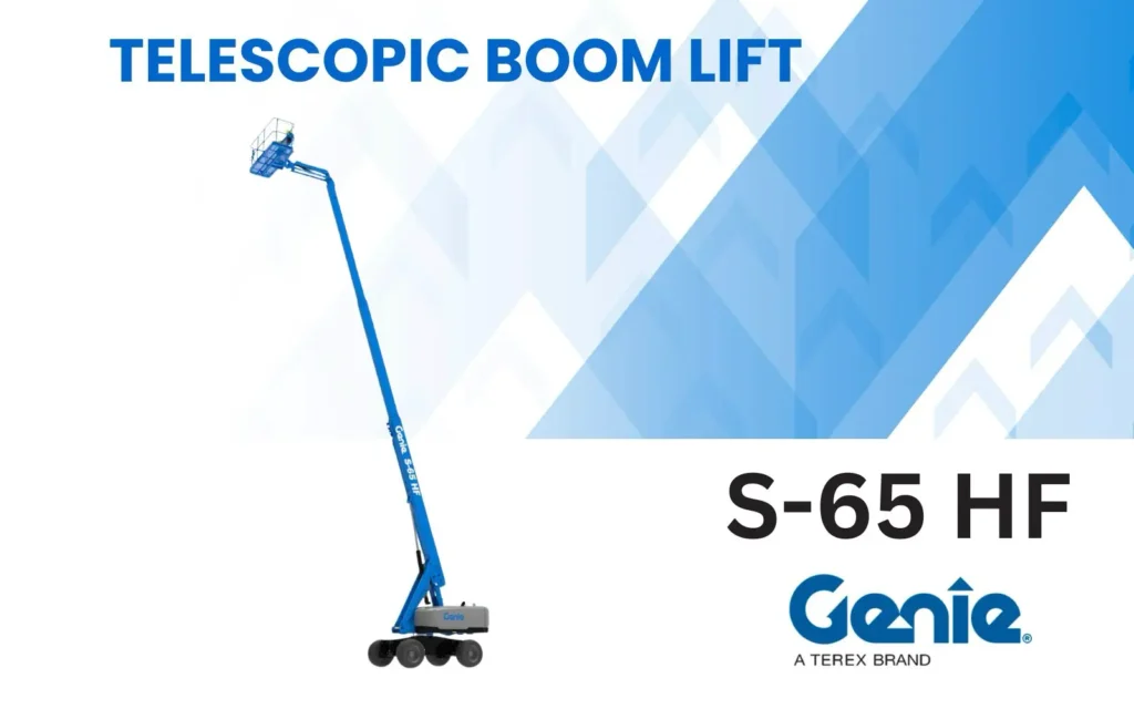 telescopic boom lift genie s 65 skymaster