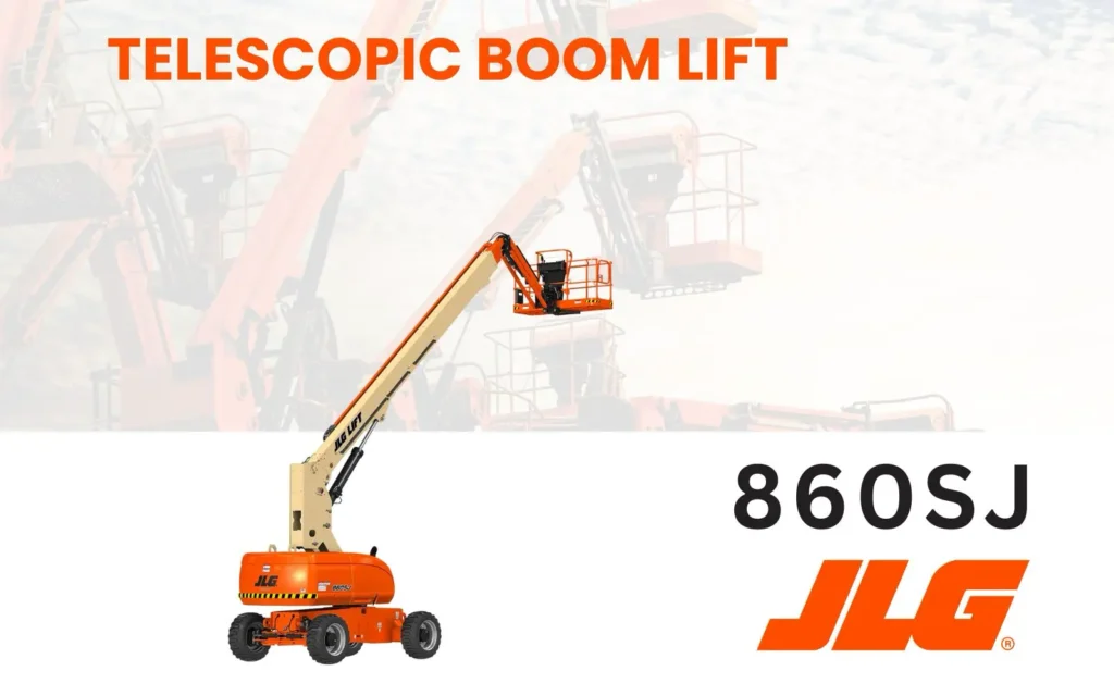 telescopic vertical boom lift JLG 860SJ skymaster