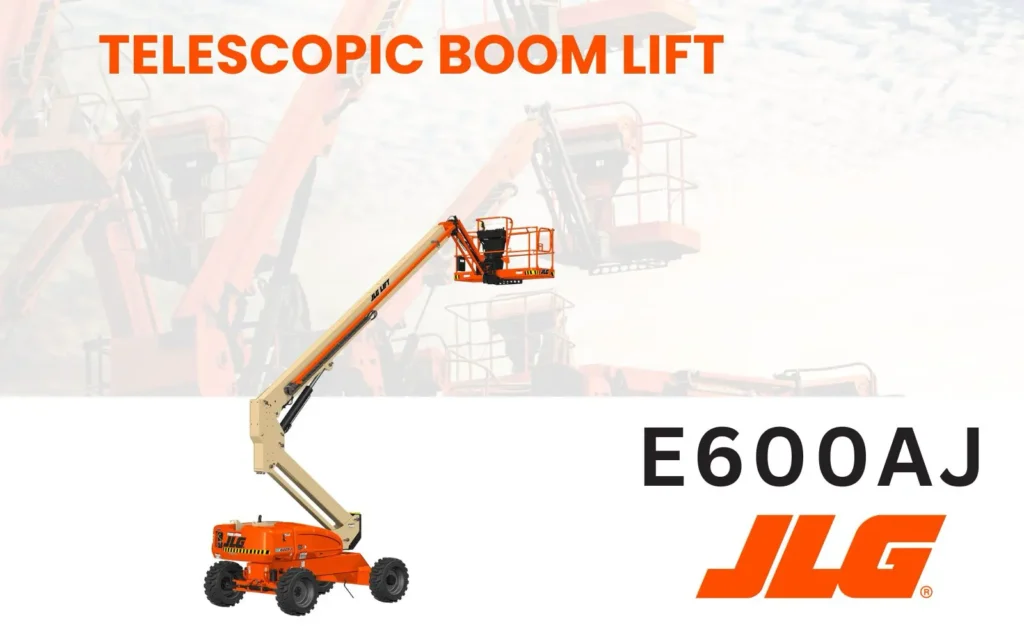 telescopic vertical boom lift JLG E600AJ skymaster