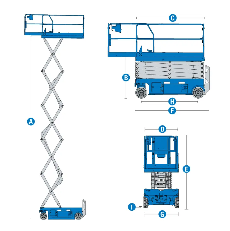 รถกระเช้า เช่ารถกระเช้าไฟฟ้า สกายมาสเตอร์ GS 1930 02