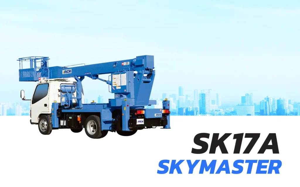 รถกระเช้า เช่ารถกระเช้าไฟฟ้า สกายมาสเตอร์ PRODUCT SKYMASTER SK17A